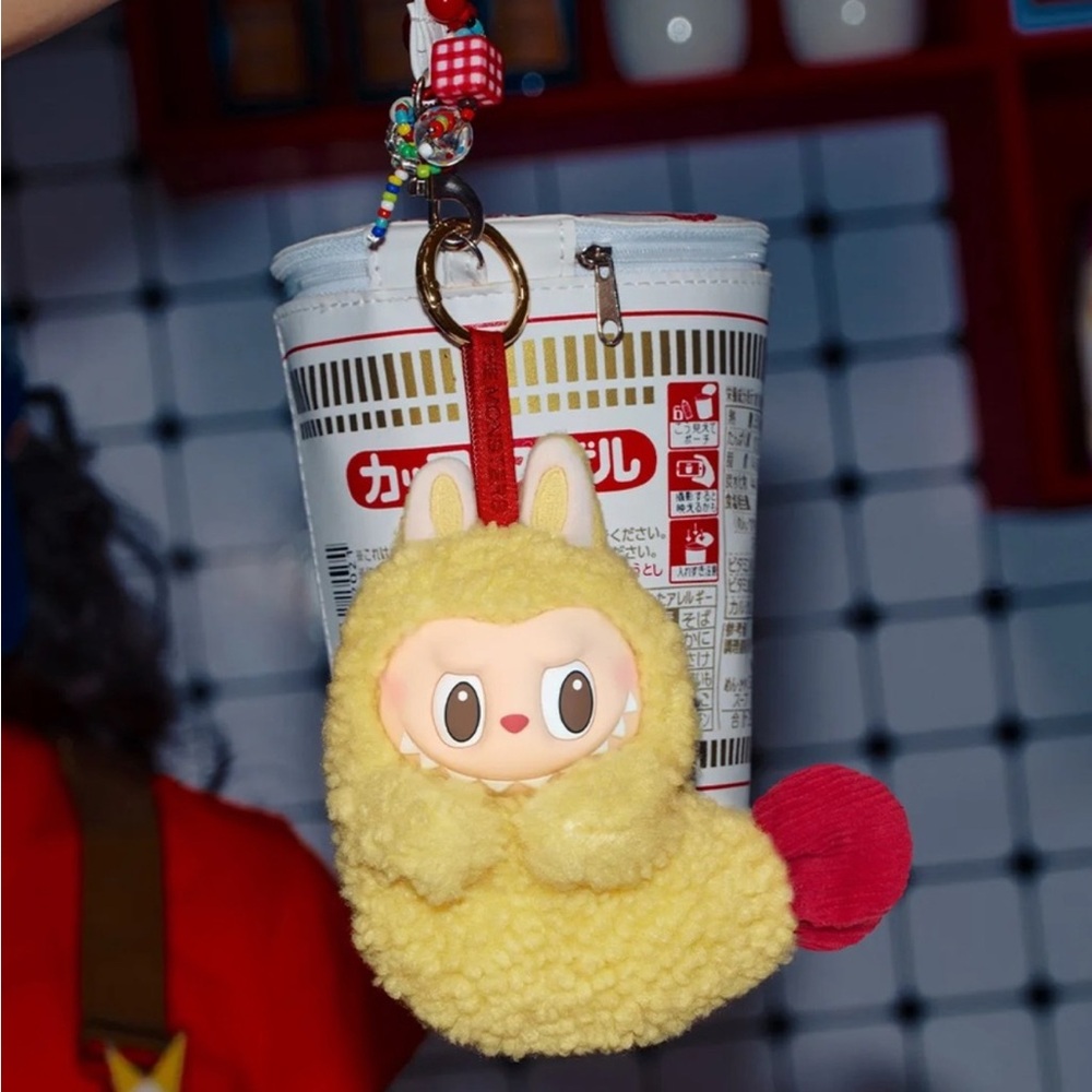 Pop Mart Shrimp Tempura Wacky Mart Earphone Case, Authentic